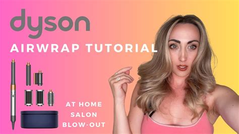 How to Use the Dyson Airwrap w/ Full Hair Tutorial: Blow-Out & Curl Attachments - YouTube