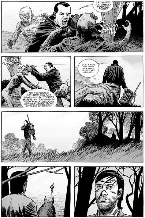 Negan Visits Lucille’s Grave – Comicnewbies