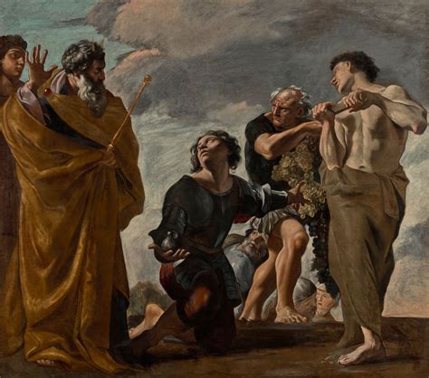 Moses and the Messengers from Canaan by Giovanni Lanfranco (1621-1624 ...