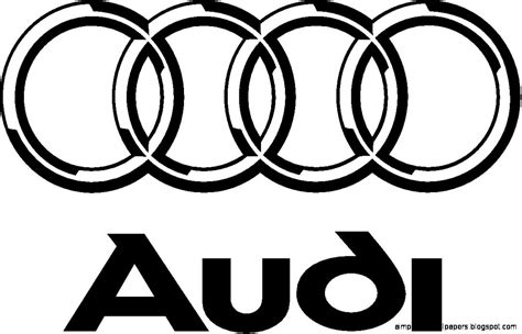 Audi Logo Black And White | Important Wallpapers