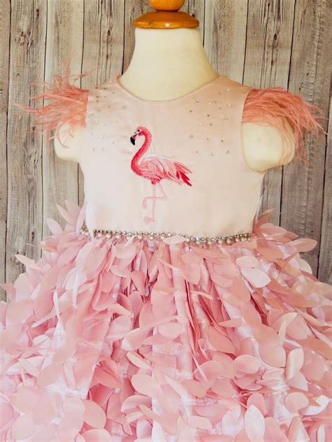 Flamingo Dress Flamingo Party Dress Pink Flamingo Dress | Etsy