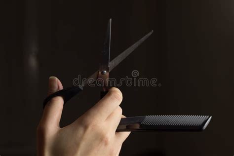 Barber Set with Tools and Equipment, Isolated Stock Image - Image of ...