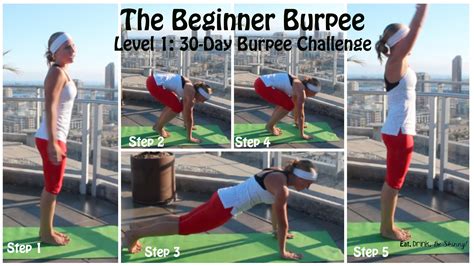 30 Day Burpee Challenge - Eat. Drink & be Skinny! | Burpee challenge, Burpees, Workout challenge