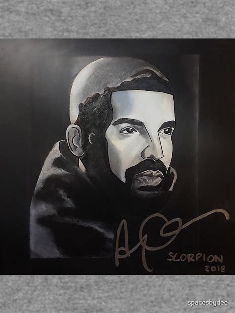 "drake,scorpion,album cover,album art,painting,fan art,original,wall ...