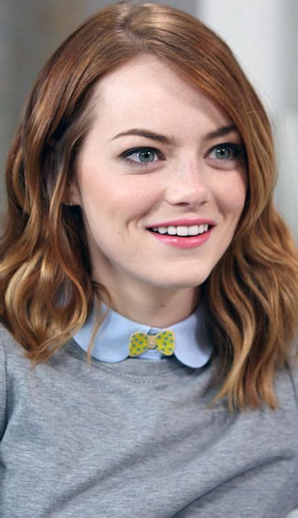 Emma Stone Cute Smile | #emmastone #smile #celebrity #redhair | Emma stone hair, Actress emma ...