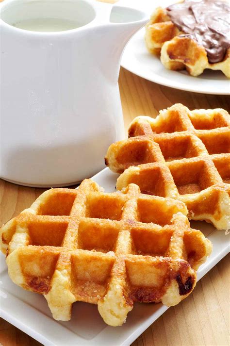 Belgian Liege Waffles Recipe