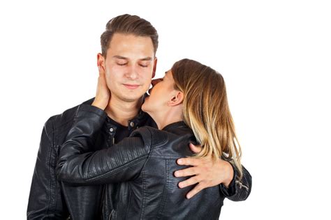 What does it mean when a girl kisses your neck? | Body Language Central