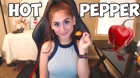 CRAZY GIRL DOES HOT PEPPER CHALLENGE! 25K Subscriber Special! - YouTube