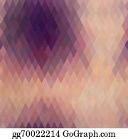 Vector Art - Pattern of geometric shapes. triangles. texture with flow ...