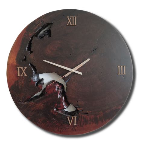 Wood Slab Clock 7 – Bao Wood
