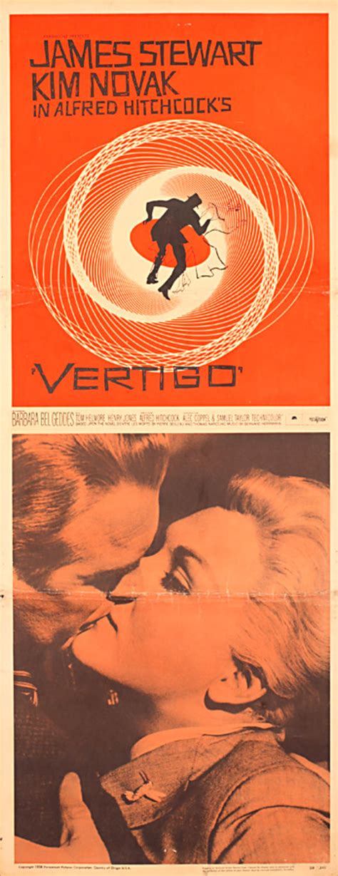 Vertigo 1958 U.S. Insert Poster - Posteritati Movie Poster Gallery