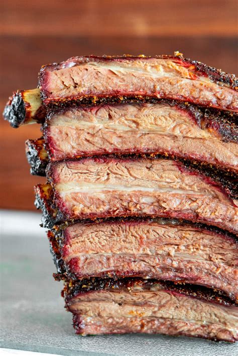 Smoked Beef Back Ribs {Delicious + Beefy} | crave the good