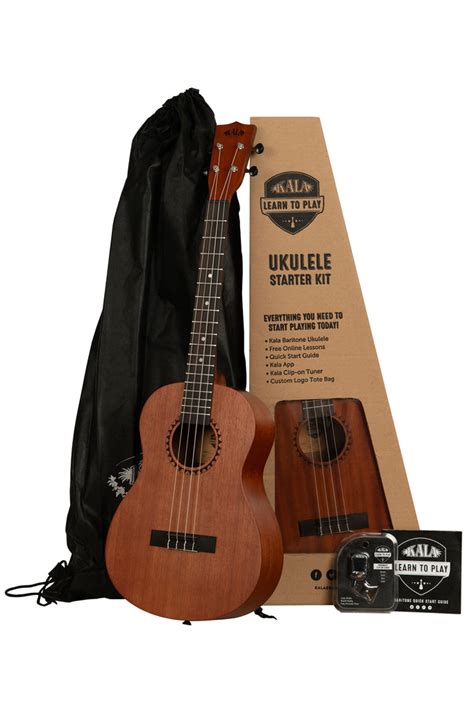 Kala Learn To Play Ukulele Baritone Starter Kit – Kala Brand Music Co.™