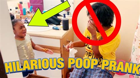 Funniest poop prank! || she FREAKED OUT || Hilarious - YouTube