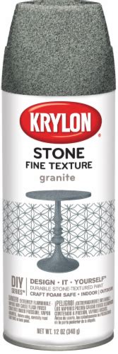Krylon® Fine Stone Textured Finish Spray - Granite, 12 oz - Fred Meyer