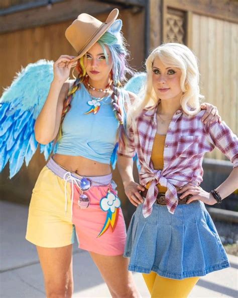 Rainbow Dash and Applejack Duo Costume