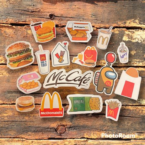 Mcdonalds Stickers - Etsy