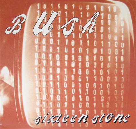 BUSH Sixteen Stone Grunge Album Cover Gallery & 12" Vinyl LP Discography Information #vinylrecords