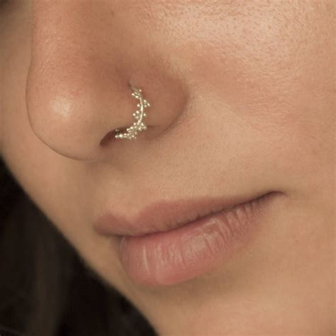 A personal favorite from my Etsy shop (null) | Nose piercing jewelry, Nose jewelry, Unique nose ...