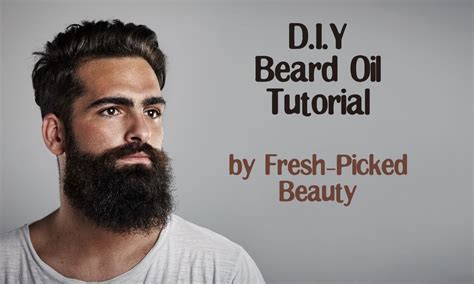 D.I.Y Beard Oil Tutorial | Beard oil, Diy beard oil, Diy beard