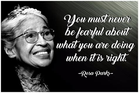 Rosa Parks Quote Poster Classroom Poster Inspirational Motivational 100 Lb Gloss Paper 18-inch ...