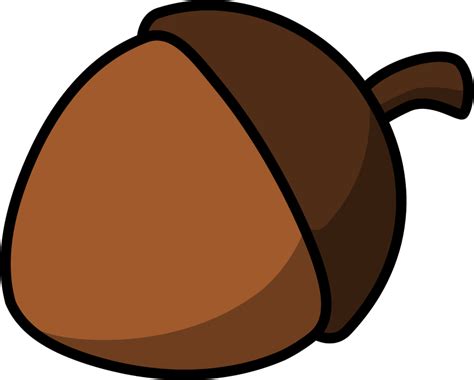 Free Clipart: Cartoon acorn | lemmling
