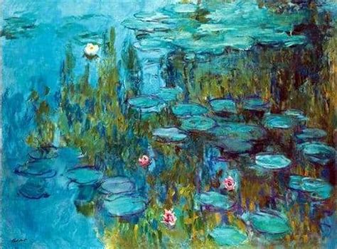 Description of the painting by Claude Monet “Water Lilies” ️ - Monet Claude