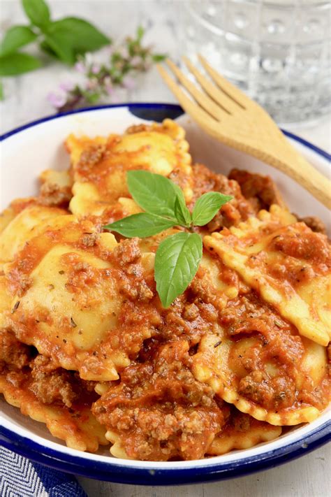 Ravioli Recipe With Meat Sauce | Bryont Blog