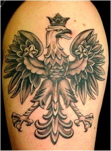 Zoom Tattoos: Polish Eagle Tattoo