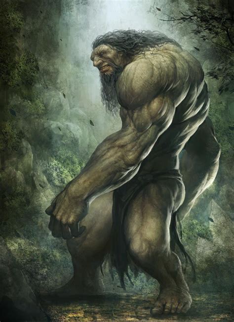 Giant by SARYTH | Mythological creatures, Fantasy monster, Creatures