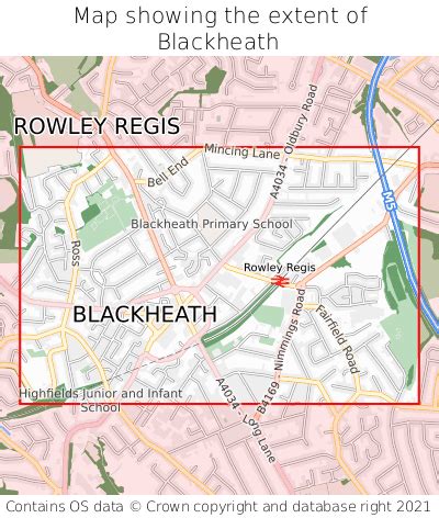 Where is Blackheath? Blackheath on a map