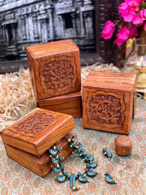 Wooden Jewel Box with High-Quality & Elegant Design-Athepoo