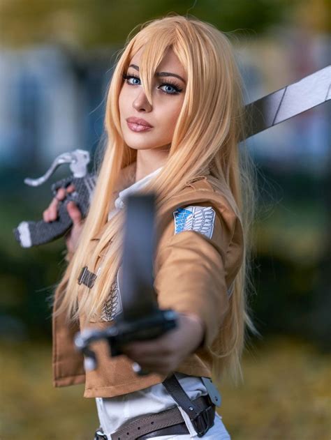 Historia Reiss Christa Lenz Cosplay Attack On Titan Shingeki No Kyojin ...