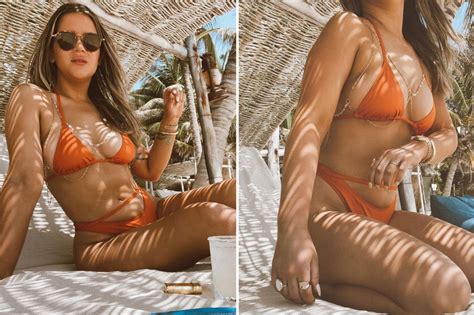 Maren Morris poses in a tiny bikini after boasting she is 'proud' of ...