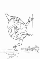 Humpty Dumpty coloring Page  Free Printable Coloring Pages sketch template