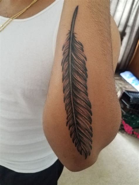 Angel feather | Tribal tattoos, Tattoos, Angel feathers