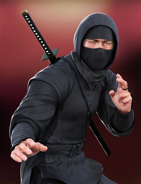 Ninja Animations for Genesis 8 | Daz 3D