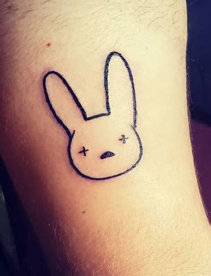 Best 22 Bad Bunny Tattoos – NSF – Music Magazine | Bunny tattoos, Cute ...