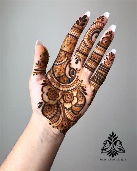 55+ Top palm mehndi design for all festivals of 2022 || Front hand ...