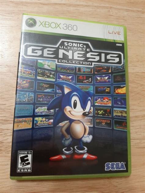 Sonic's Ultimate Genesis Collection (Microsoft Xbox 360, 2009) for sale online | eBay