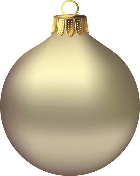 Gold Christmas Ornament Clipart | Silver christmas ornaments, Gold christmas ornaments ...