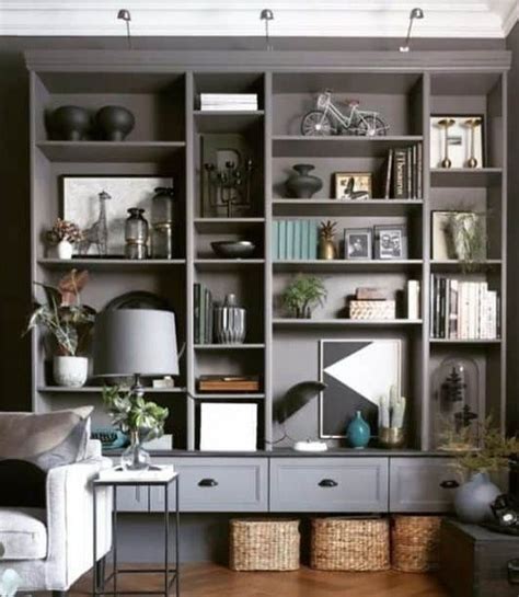 32 Latest Ikea Billy Bookcase Design Ideas For Limited Space That Will Amaze You | DECORKEUN