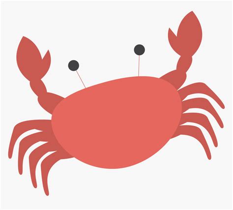 Crab Clip Art - Crab Vector Png, Transparent Png - kindpng