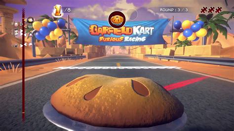 Garfield Kart Furious Racing Gameplay (PC Game). - YouTube