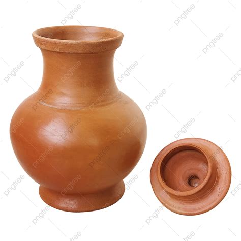 Clay Pots PNG Image, Empty Clay Pot, Clay Pot, Pot, Emply Clay Pot PNG Image For Free Download