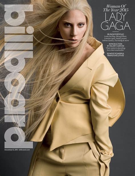 Lady Gaga Billboard Magazine December 2015 Photoshoot