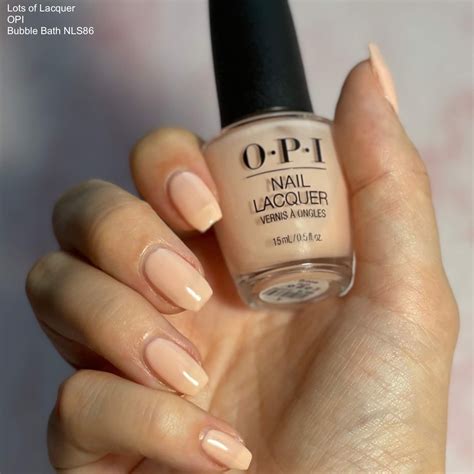 OPI Bubble Bath VS Funny Bunny — Lots of Lacquer | Neutral nails, Opi ...