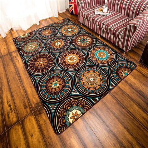 Aliexpress.com : Buy 140x200cm Large Carpet for Living Room Bohemia Ethnic Style Geometric ...