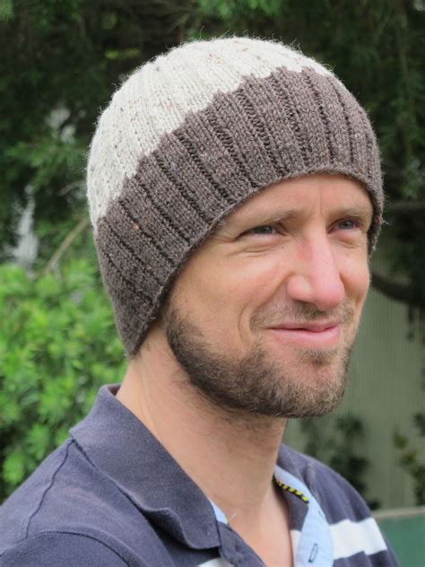 Mens Knitted Beanie Free Pattern Web Adventurous Beginner Knit Beanie. - Printable Templates Free