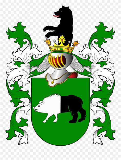 Coat Of Arms Family Corvinus Clipart (#509407) - PinClipart